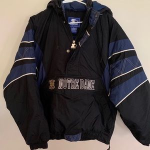 Vintage Notre Dame Starter Jacket Great condition!